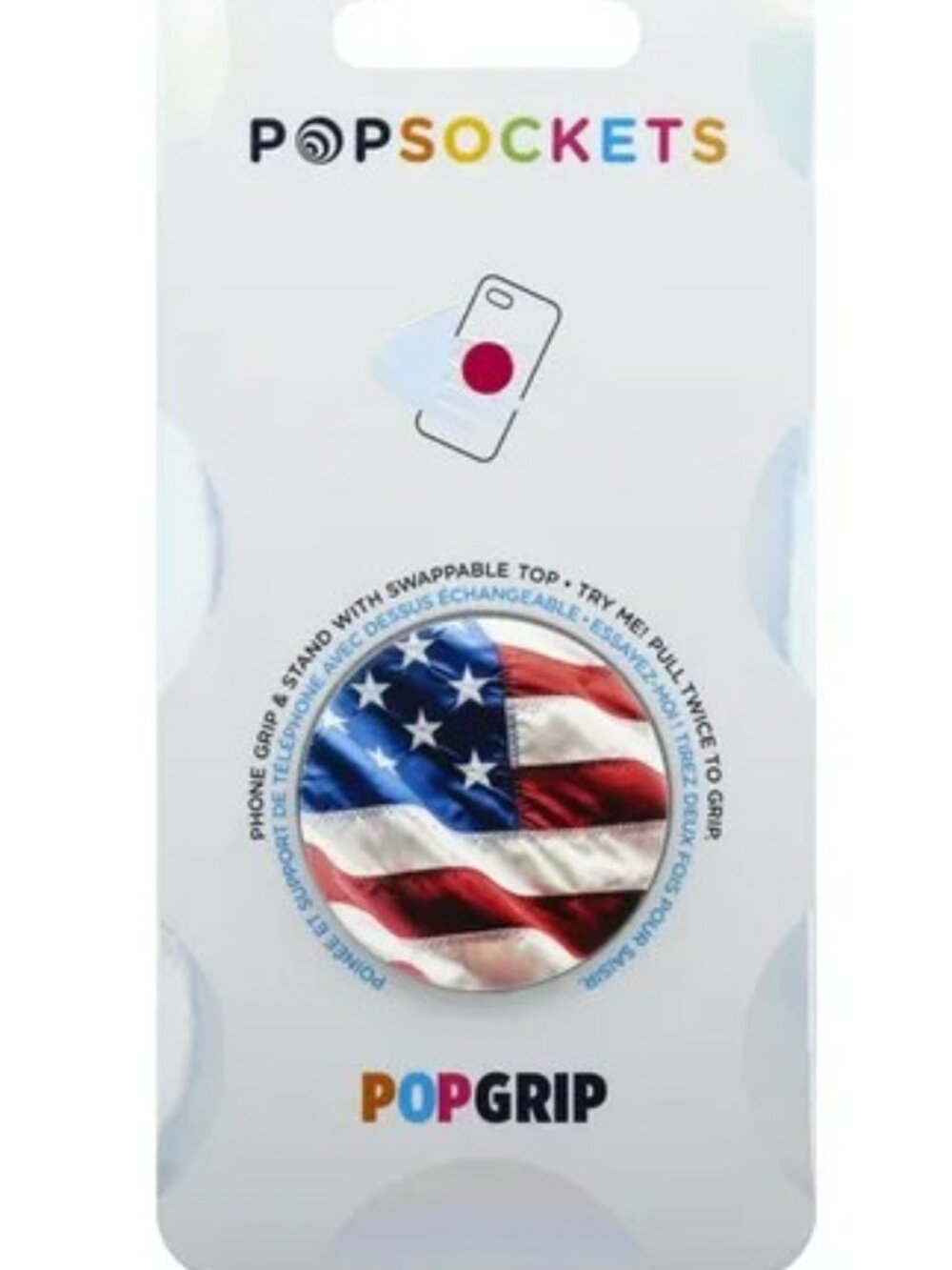 PopSockets PopGrip - "Oh Say Can You See" American Flag Design